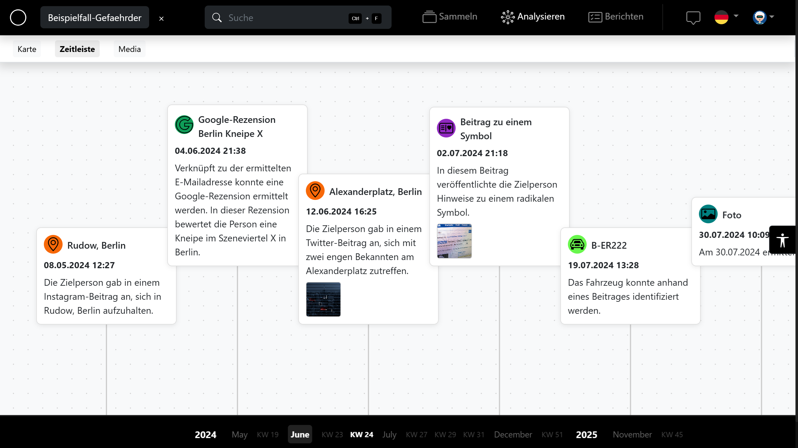 SOAR — Timeline